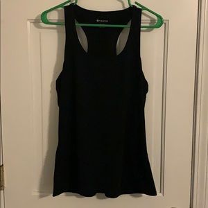 Fabletics Black Athletic Racerback Tank Top Size XL
